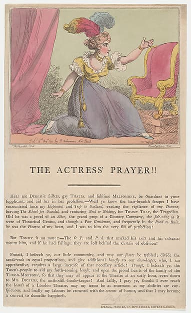 The Actress' Prayer!!