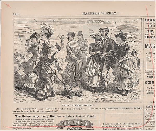 False Alarm, Surely! (from "Harper's Weekly," Vol. XIII)