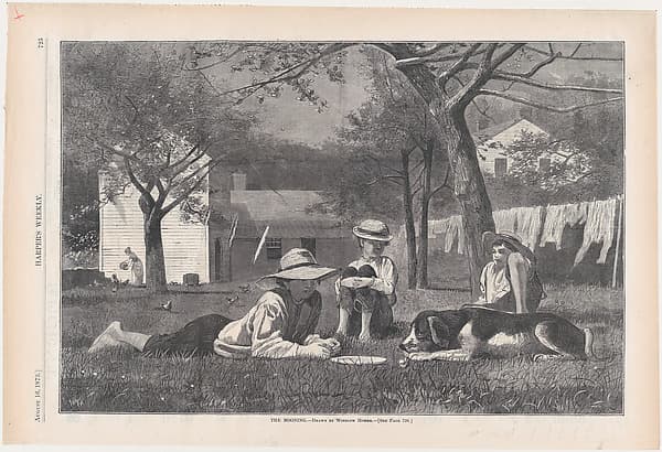 The Nooning (from "Harper's Weekly," Vol. XVII)