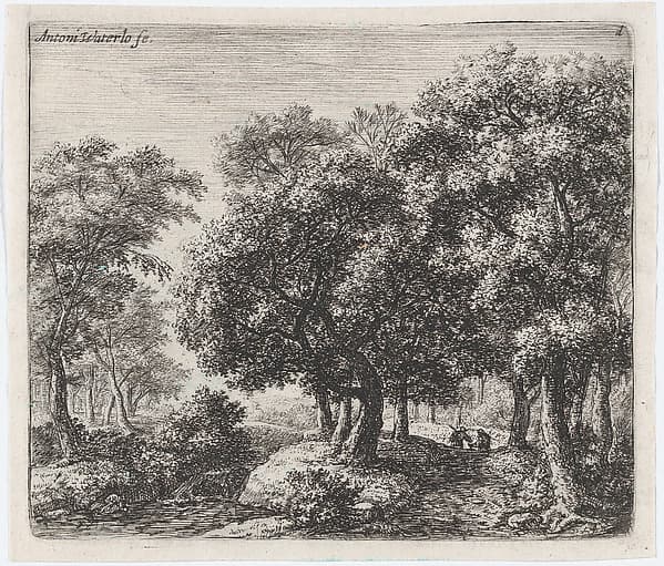 The Forest Lane (Les Deux Cavaliers)