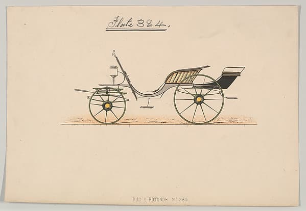 Phaeton or "Duc a Rotonde Plate 384"