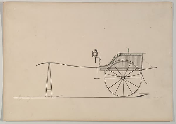 Design for Wicker Pony Cart (unnumbered)