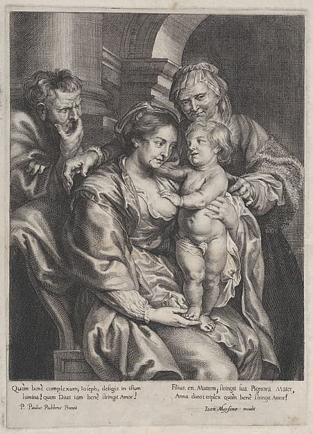 Holy Family with Saint Anne