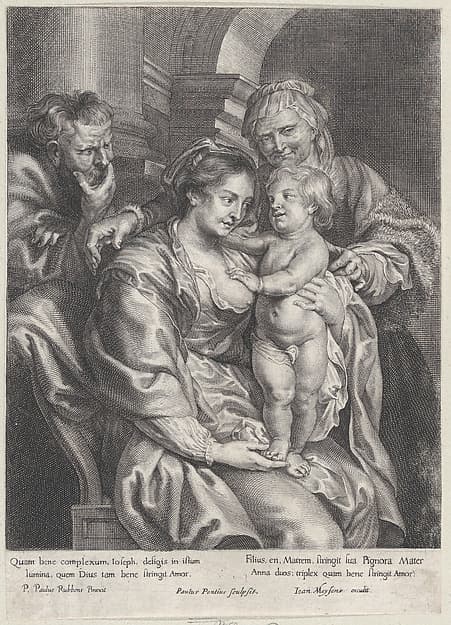 Holy Family with Saint Anne