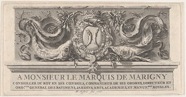 Coat of Arms of the Marquis de Marigny