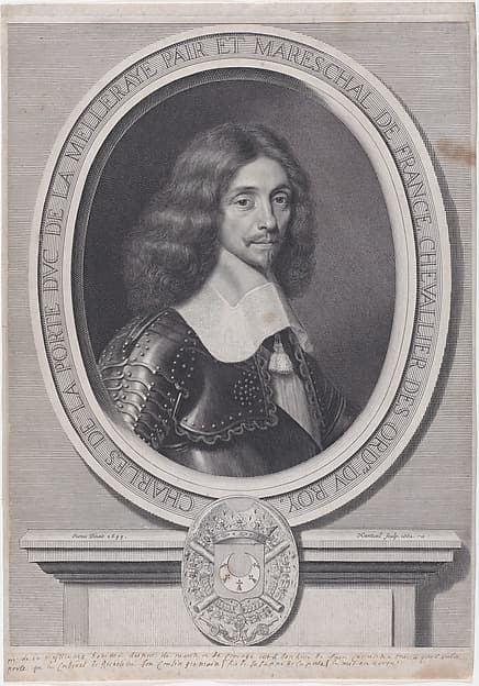 Portrait of Charles de la Porte Duc de la Melleraye