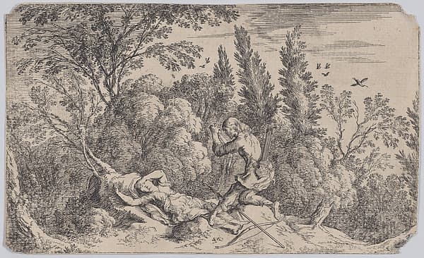 Plate 70: Cephalus and Procris, from 'Ovid's Metamorphoses'