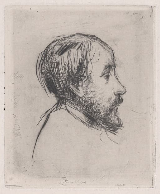 Portrait of Edgar Degas