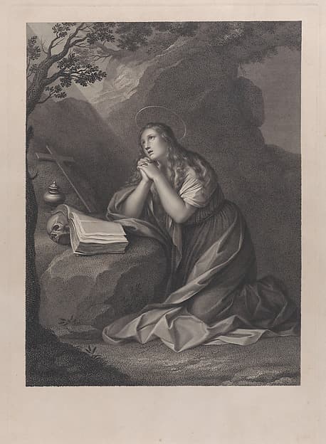 Mary Magdalene, penitent in the desert