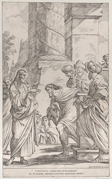 Plate 1: the Calling of Saint Matthew
