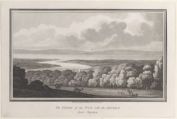 The Union of the Wye with the Severn from Chepstow, from "Remarks on a Tour to North and South Wales, in the year 1797"