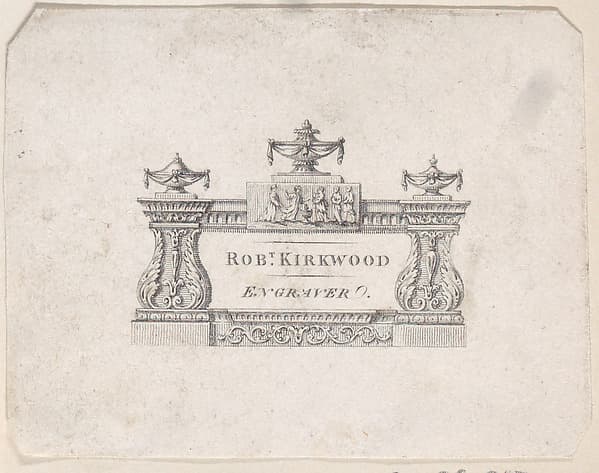 Trade Card for Rob Kirkwood, Engraver