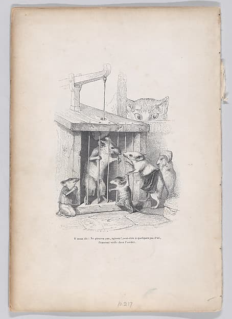 "He tells us: don't cry, Act!" from Scenes from the Private and Public Life of Animals