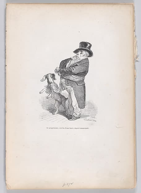 "The Proprietor" from Scenes from the Private and Public Life of Animals