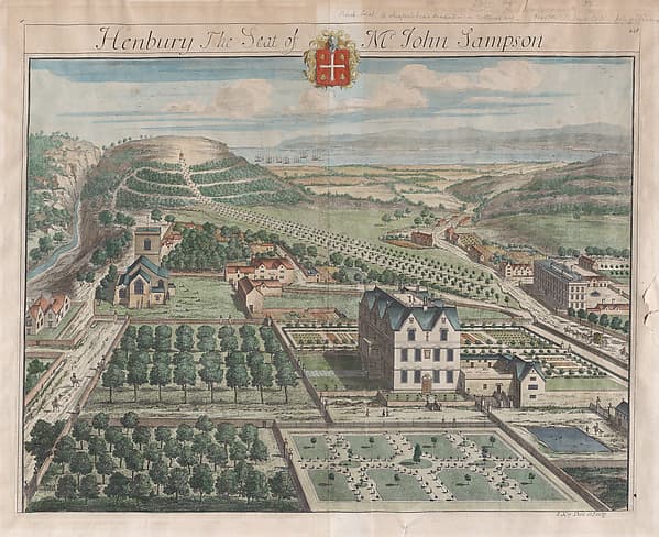 Henbury, the Seat of Mr. John Sampson, plate 248 from "The Ancient and Present State of Gloucestershire"