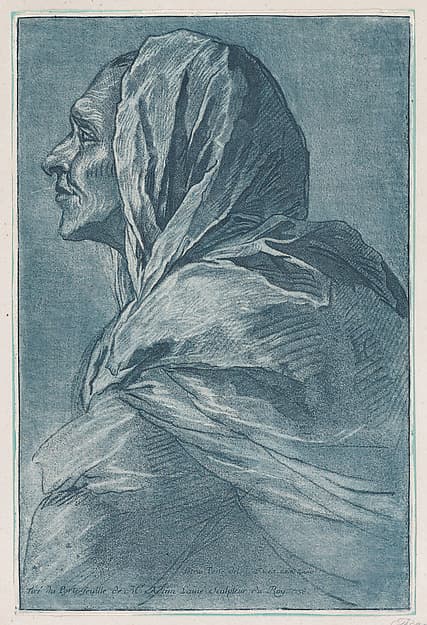 Head of a woman