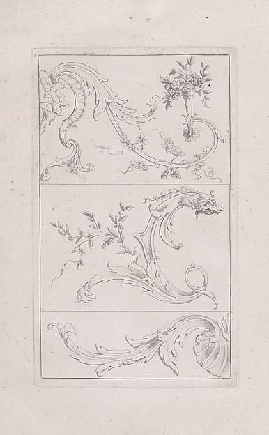 Livre Nouveau de Prinsipes D'Ornemens..., Plate 7