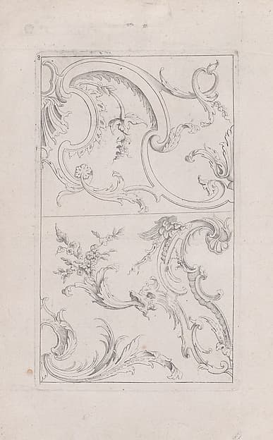 Livre Nouveau de Prinsipes D'Ornemens..., Plate 8