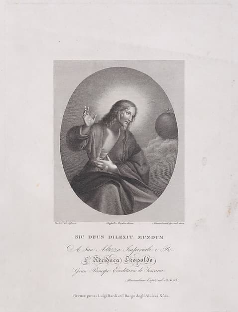 Christ displaying his wounds