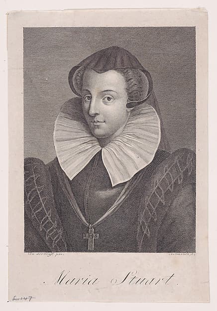 Mary, Queen of Scots (frontispiece, from "Theater, von Schiller," volume 4)