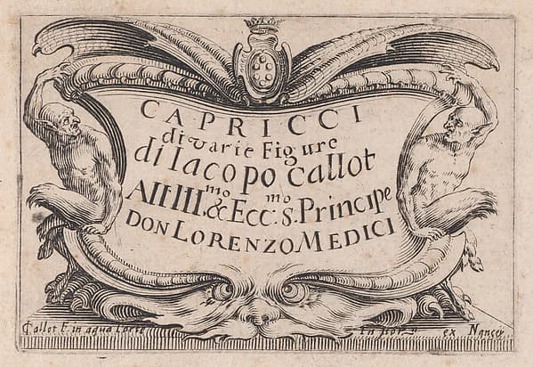 Frontispiece, from Les Caprices Series B, The Nancy Set