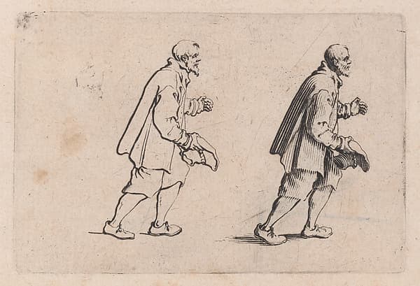 Le Paysan qui Salue (The Peasant who Bows), from Les Caprices Series B, The Nancy Set