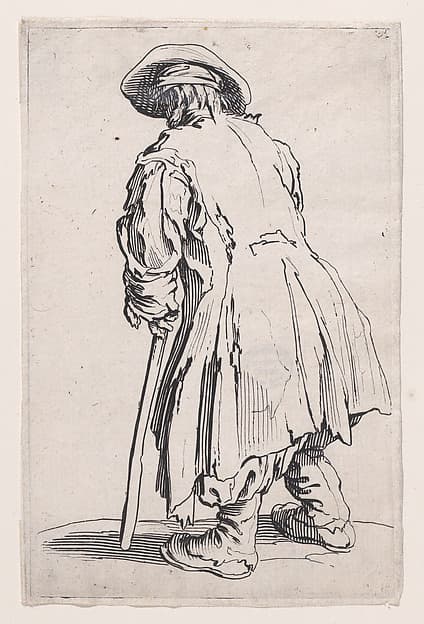 La Vieux Mendiant a une Seule Béquille (The Old Beggar with Only One Crutch), from Les Gueux suite appelée aussi Les Mendiants, Les Baroni, ou Les Barons (The Beggars, also called the Barons)