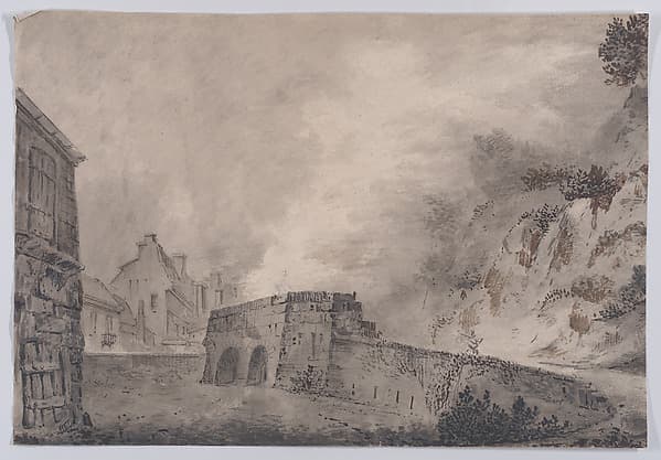 Townscape with a Bridge