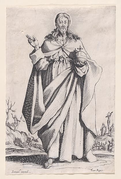 St. Peter, from Les Grands Apôtres Debout, Représentant Le Sauveur, La Bienheureuse Marie et Les Saints Apôtres (The Large Standing Apostles, Representing The Savior, The Blessed Mary and The Apostles)