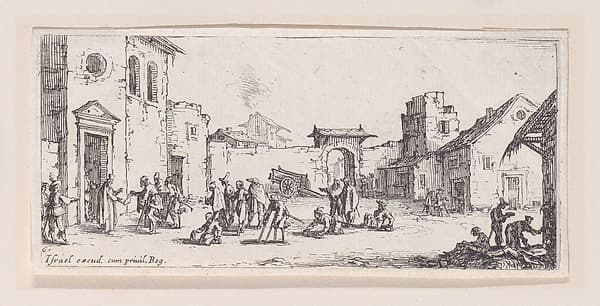 L'Hopital (The Hospital), from Les Petites Misères de la Guerre (The Little Miseries of War), plate 6