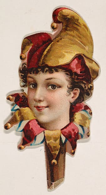 Jester's wand, from the Novelties series (N228, Type 3) issued by Kinney Bros.