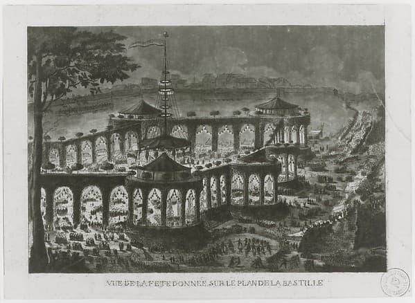 Anniversary of the Fall of the Bastille, Paris, July 1790