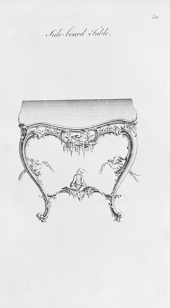 The Second Edition of Genteel Household Furniture in the Present Taste, Part I, II, III