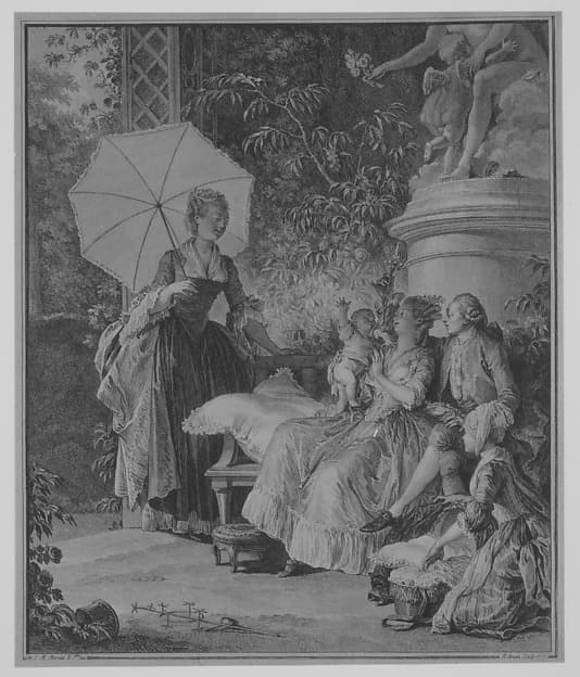 Les Délices de la Maternité (Maternal Pleasure), from Le Monument du Costume