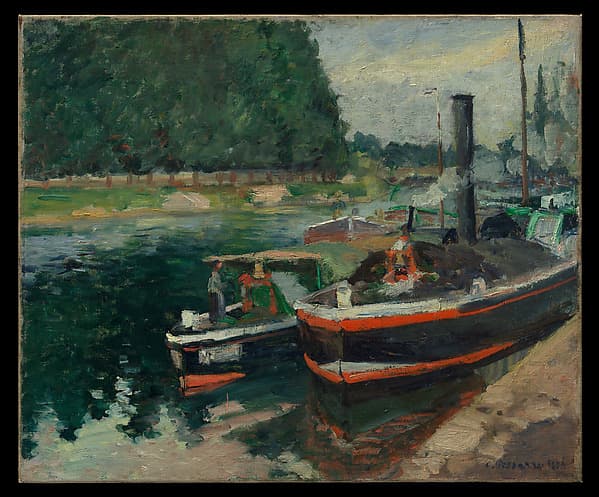 Barges at Pontoise