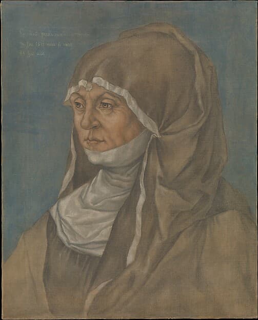 Portrait of a Woman, Said to Be Caritas Pirckheimer (1467–1532)
