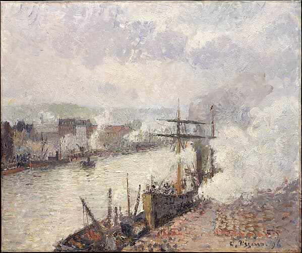 Steamboats in the Port of Rouen