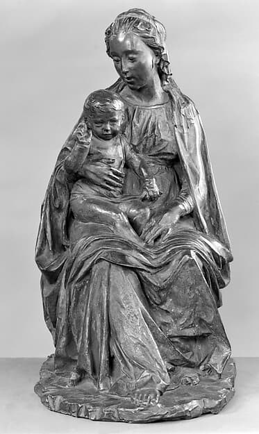Renaissance-style statuette of Virgin and Child
