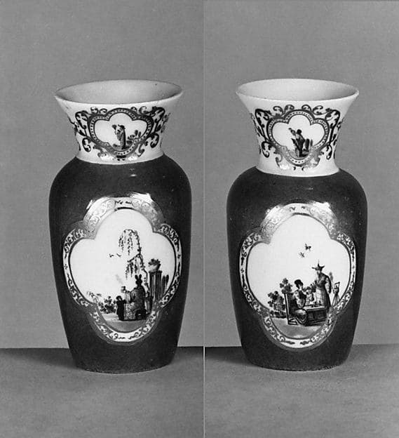 Pair of miniature vases