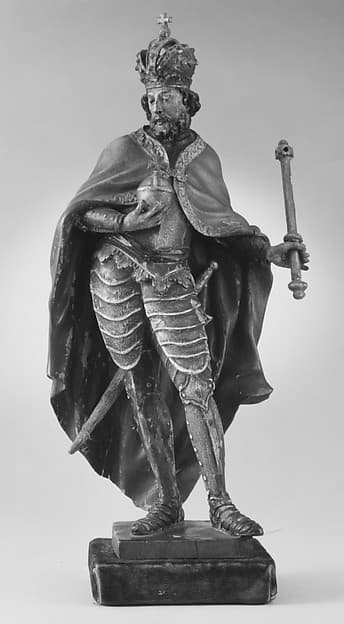 A King, possibly the Emperor Saint Henry