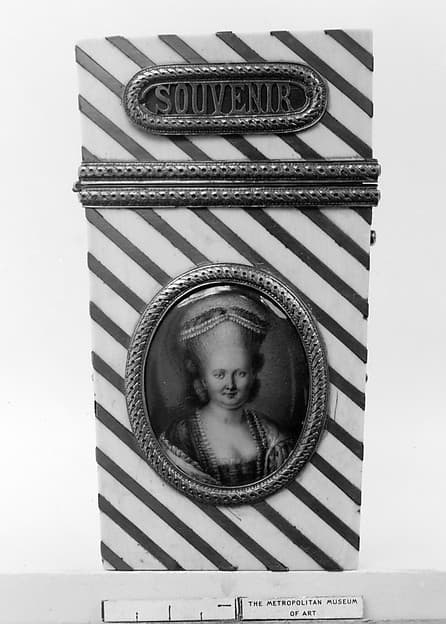 Souvenir with portrait of a woman