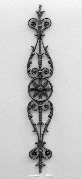 Pair of balusters from a staircase