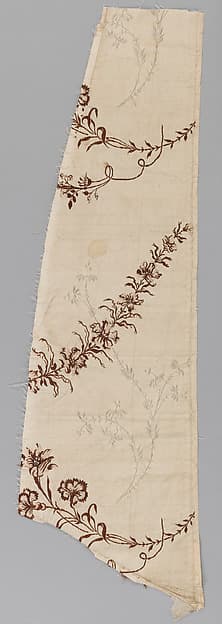 Fragment of dress silk