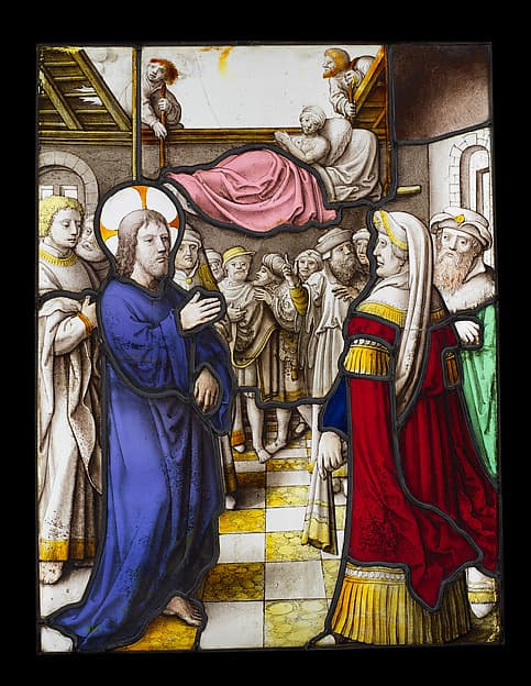 Healing of the Paralytic at Capernaum (one of a set of 12 scenes from The Life of Christ)