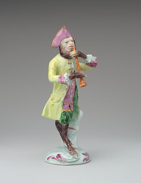 Monkey musician (part of a set)