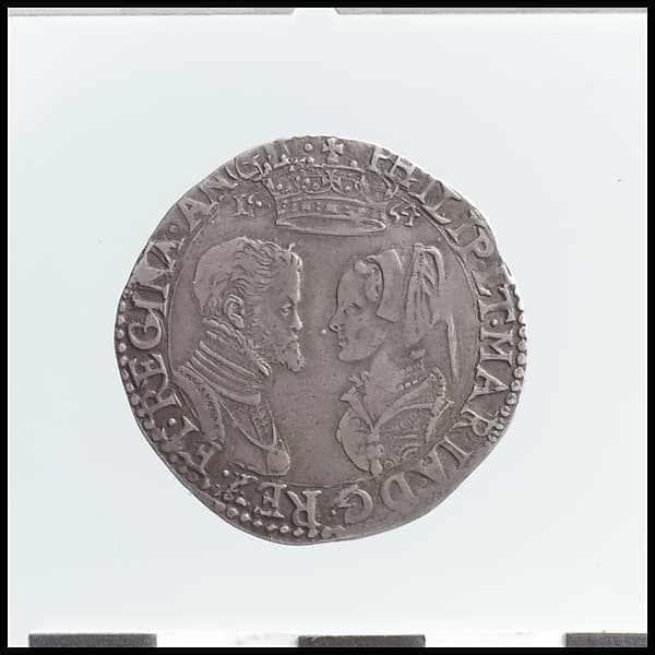 Shilling of Philip and Mary