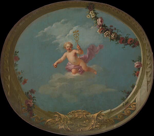Cupid as a Messenger, with Caduceus