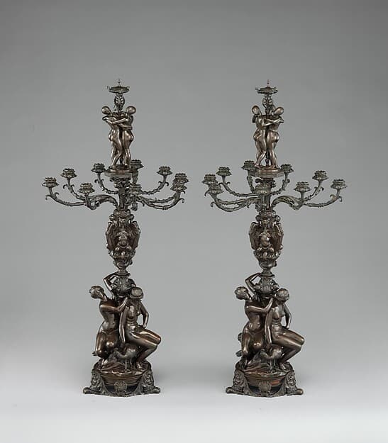 Pair of candelabra