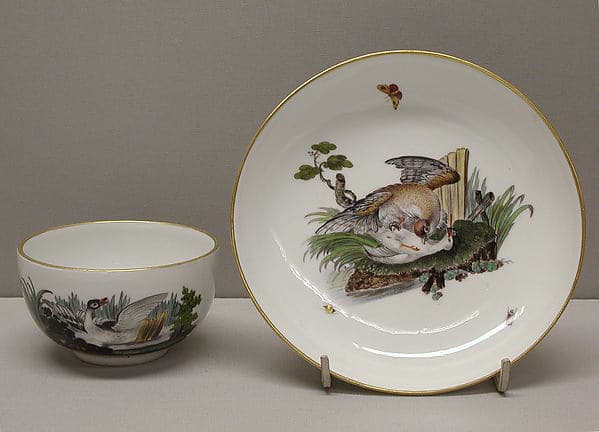 Teacup and saucer