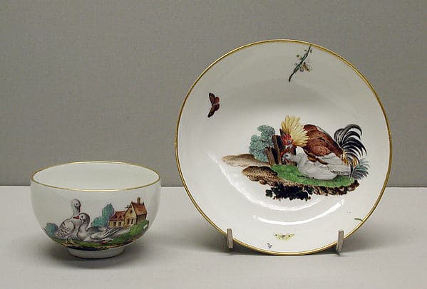 Teacup and saucer